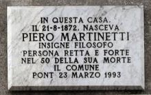 img - Piero Martinetti, libero pensatore