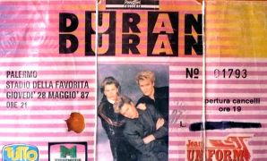 Quando il concerto dei Duran Duran parlò rosanero...