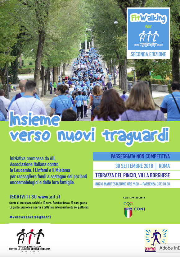 VILLA BORGHESE: FITWALKING SOLIDALE