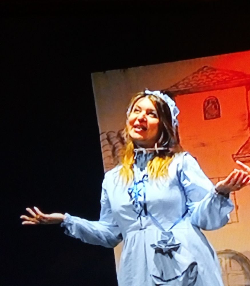 YLENIA MEZZANI A MANTOVA CON "IL MEDICO PER FORZA"