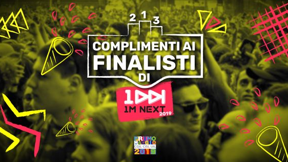 CONCERTO DEL PRIMO MAGGIO 2019: ecco i 15 finalisti di 1M NEXT 2019, il contest del Concertone!