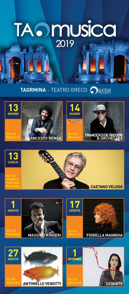 DE GREGORI, MANNOIA, RENGA E VENDITTI A TAOMUSICA