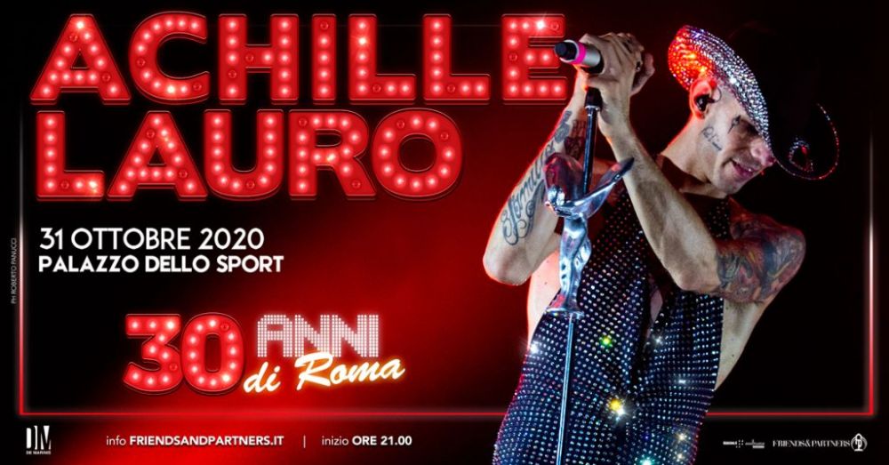 ACHILLE LAURO: IL RE DEL PINK-POP-PUNK IN CONCERTO