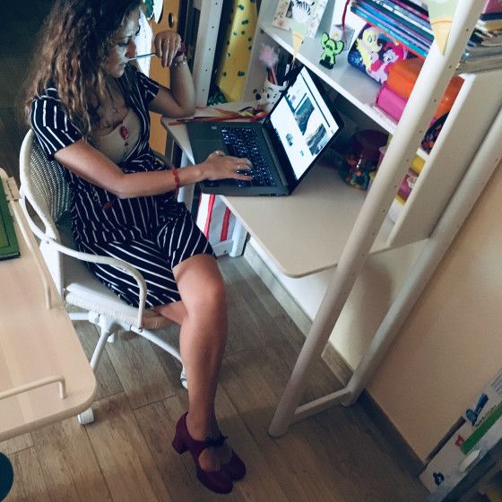 CORONAVIRUS - LAVORO DA CASA CON I BAMBINI