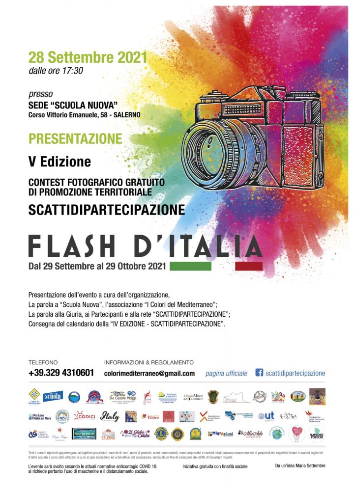 CONCORSO FOTOGRAFICO - “SCATTI DI PARTECIPAZIONE”