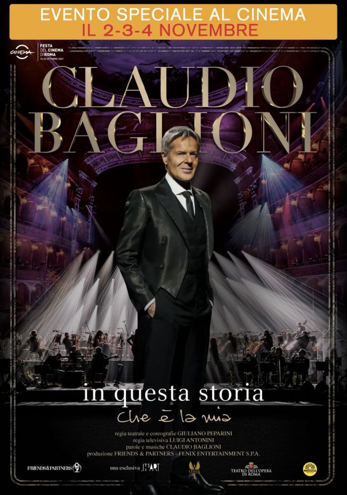 CLAUDIO BAGLIONI - “IN QUESTA STORIA CHE È LA MIA”