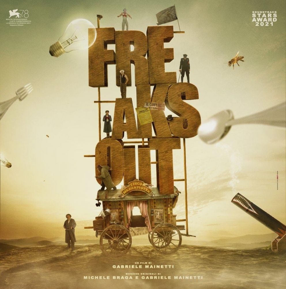 FREAKS OUT Original Soundtrack - Da OGGI è disponibile in formato digitale la COVER del brano CREEP, suonato al piano dal personaggio di FRANZ