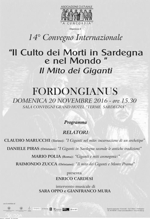 CULTO DEI MORTI IN SARDEGNA E NEL MONDO: IL MITO DEI GIGANTI