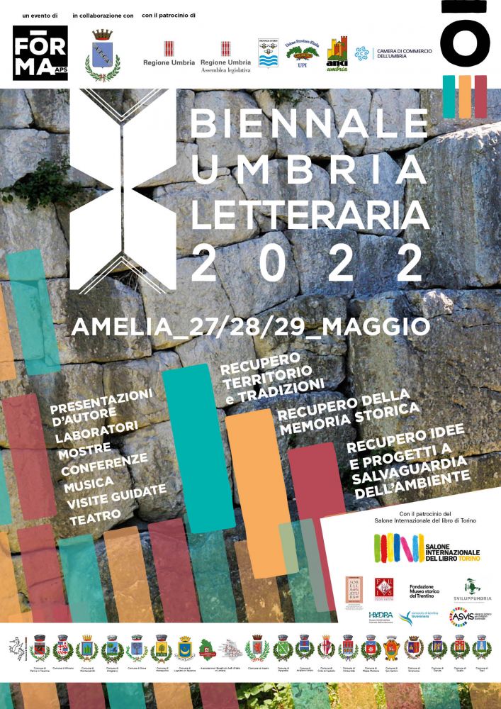 BIENNALE UMBRA LETTERARIA 2022 - INCONTRI AD AMELIA