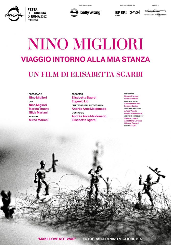 In anteprima alla Festa del Cinema di Roma, nella sezione Freestyle, “NINO MIGLIORI. VIAGGIO INTORNO ALLA MIA STANZA”, un film di Elisabetta Sgarbi dedicato al celebre fotografo