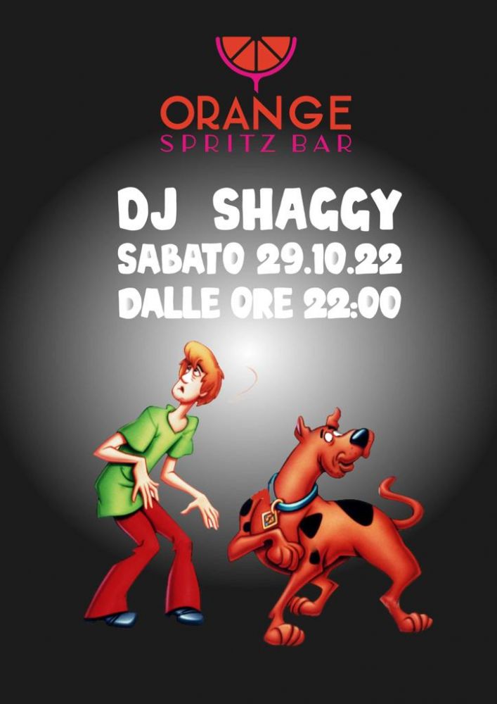 Domani all'ORANGE SPRITZ BAR di Milano D.J. SET "pre Halloween" con D.J. SHAGGY... e per l'occasione lo spritz VIOLET