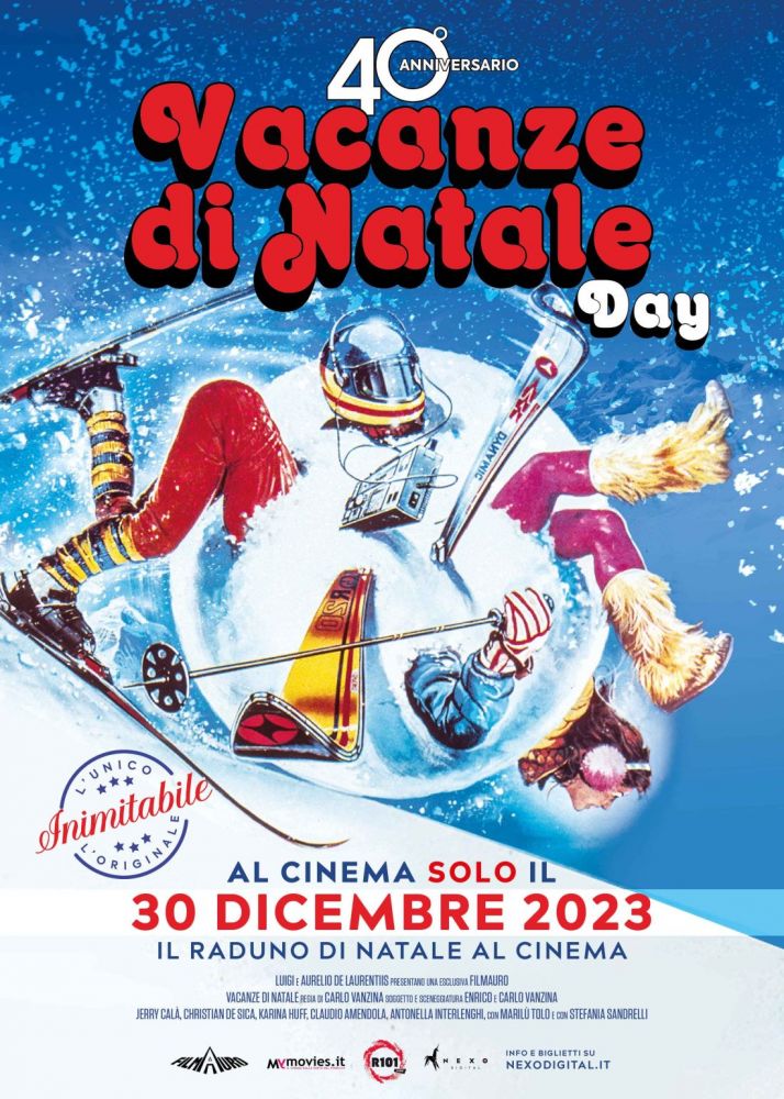 Il 30 dicembre, a 40 anni dall’uscita, solo per un giorno torna nelle sale - restaurata e rimasterizzata - “VACANZE DI NATALE”