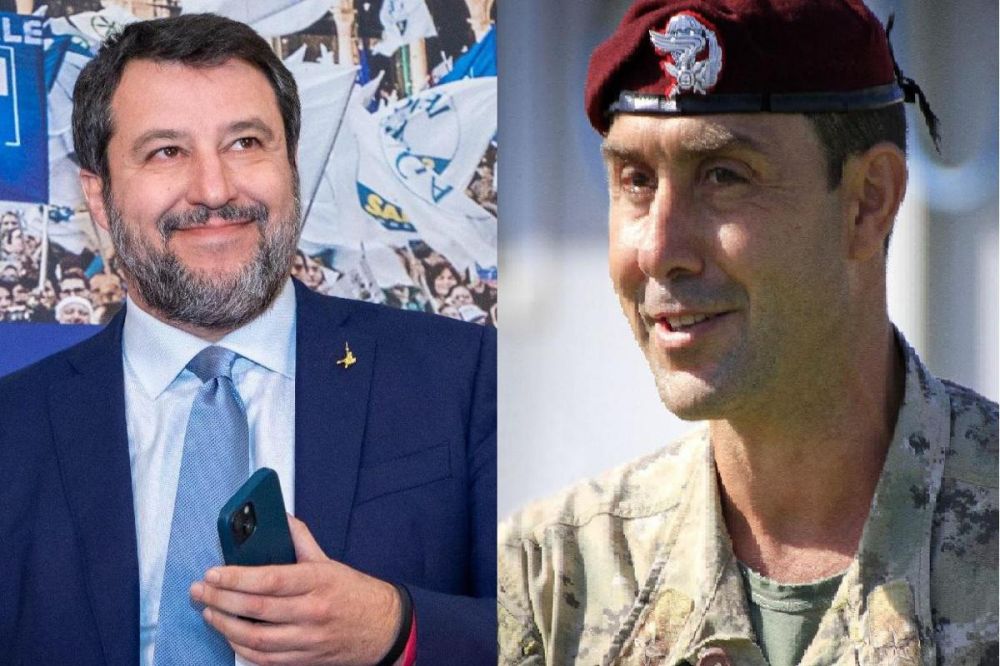 SALVINI CANDIDA IL GENERALE ROBERTO VANNACCI