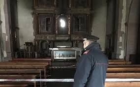 ATTO VANDALICO A SINDIA: BRUCIATA LA CHIESA