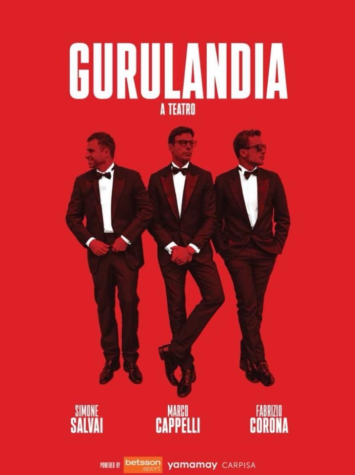 Cappelli, Corana, Salvai, guru a teatro