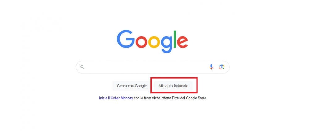 Google in "Modalità AI", addio al tasto "Mi sento fortunato"