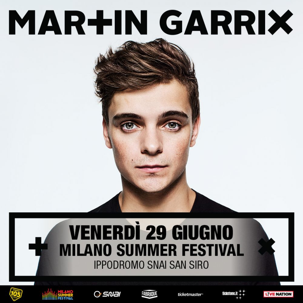 MARTIN GARRIX, DJ A SAN SIRO